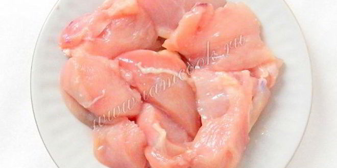 Рецепт пасты с куриным филе и сливочным соусом