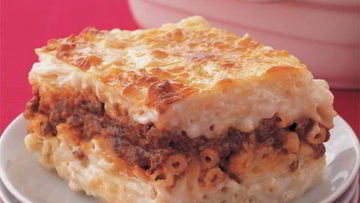 Рецепт Пасты с соусом бешамель