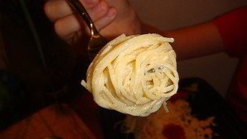 Рецепт Пасты с соусом из малосольного лосося