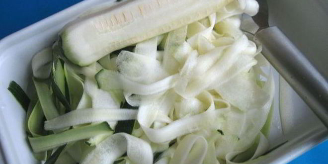 Рецепт пасты с цукини, маринованными в лимонном соке