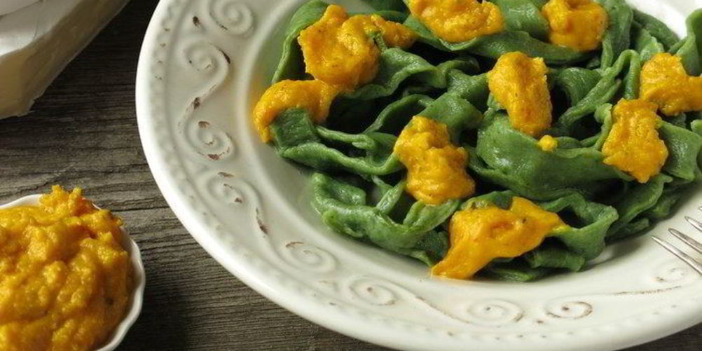 Как приготовить пасту с тыквенно-сырным соусом