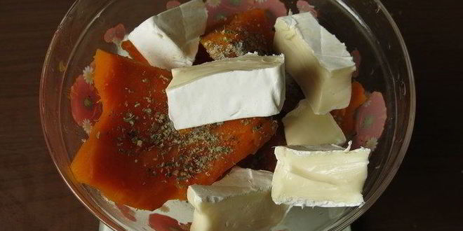 Рецепт пасты с тыквенно-сырным соусом