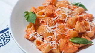 Рецепт Пасты со сливочным соусом