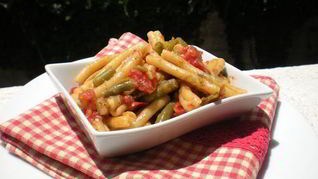 Рецепт Пасты со стручковой фасолью
