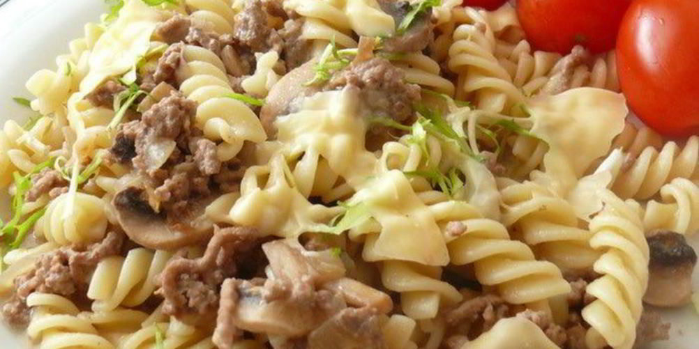 Как приготовить пасту stroganoff