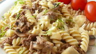 Рецепт Пасты Stroganoff