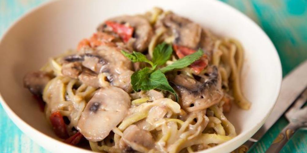 Как приготовить сливочную пасту из кабачка