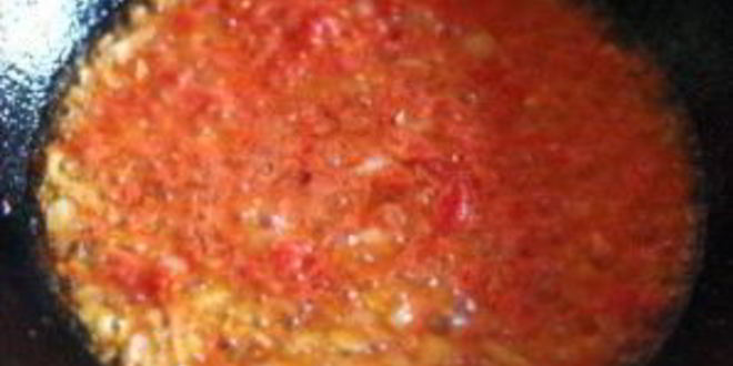 Рецепт спагетти с грибами в сметанном соусе