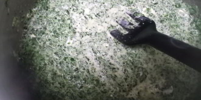 Рецепт спагетти с лососем и шпинатом