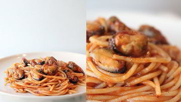 Рецепт Спагетти с мидиями в томатном соусе