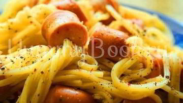 Рецепт Спагетти с сосисками