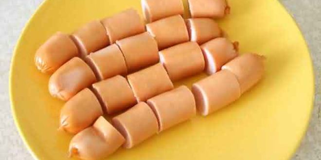 Рецепт спагетти с сосисками