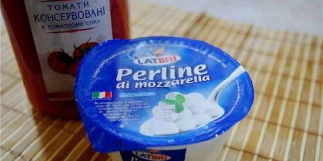 Рецепт спагетти с цукини, томатами и моцареллой