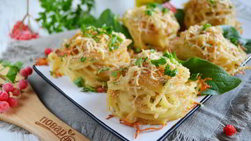 Рецепт Запеченок из пасты