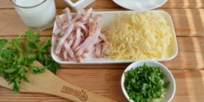 Рецепт запеченок из пасты