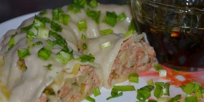 Рецепт ханума с мясом и картошкой