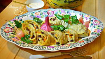 Рецепт Ханума с тыквой и бараниной