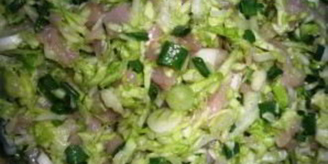 Рецепт мантов пак-чой