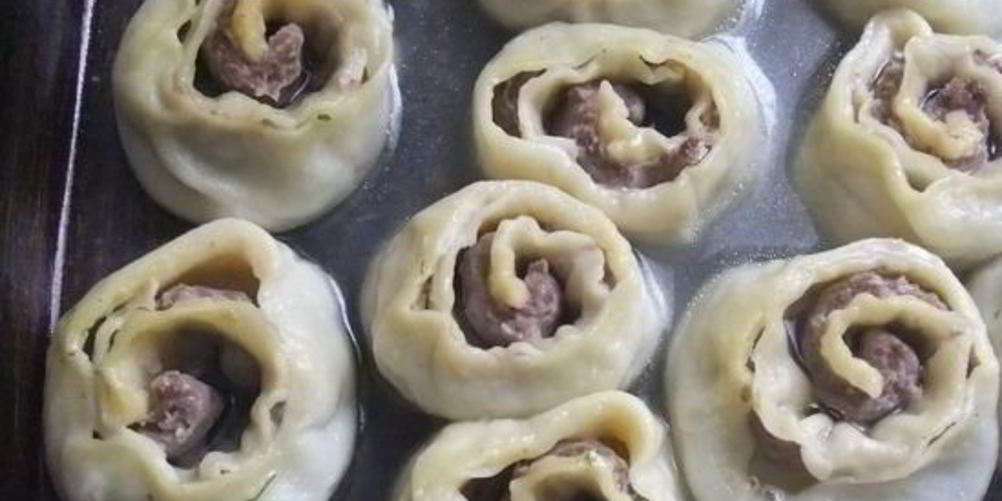 Как приготовить мантов розочки