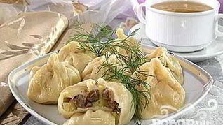 Рецепт Мантов с бараниной