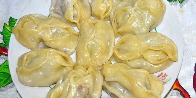 Рецепт мантов с говядиной и тыквой