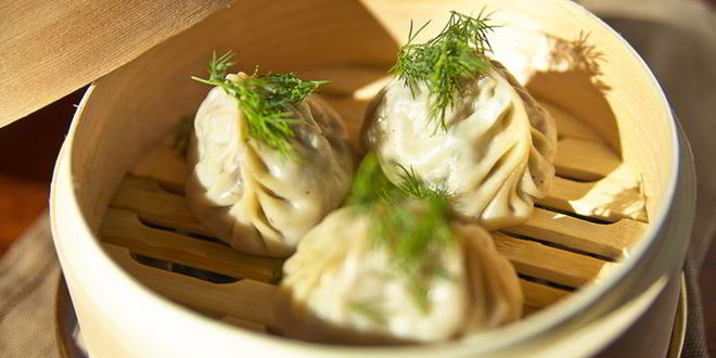 Рецепт мантов с грибами