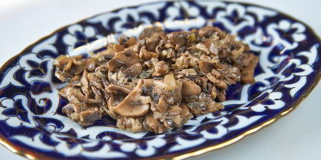 Рецепт мантов с грибами