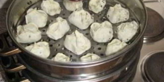 Рецепт мантов с кабачком и мясом