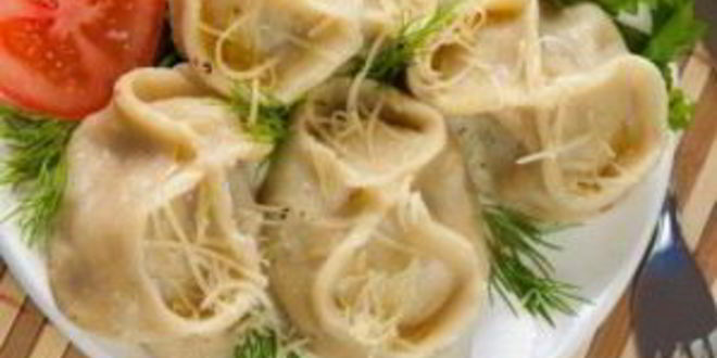 Рецепт мантов с кабачком и мясом