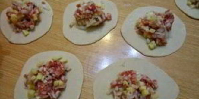 Рецепт мантов с курицей и картошкой