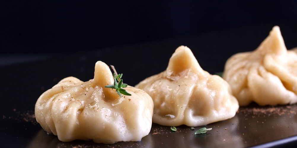 Как приготовить мантов с курицей и тыквой