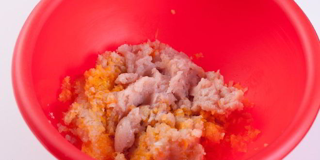 Рецепт мантов с курицей и тыквой