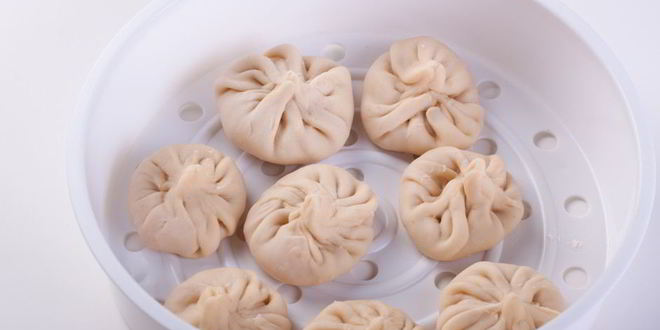 Рецепт мантов с курицей и тыквой