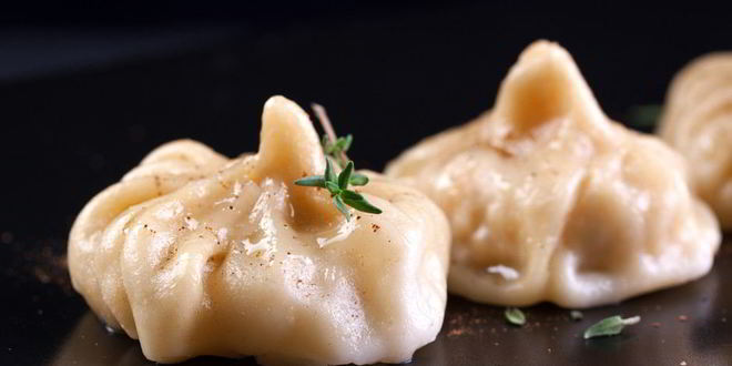 Рецепт мантов с курицей и тыквой