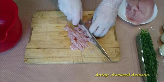 Рецепт мантов с курицей