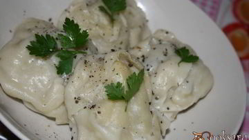 Рецепт Мантов с мясным фаршем