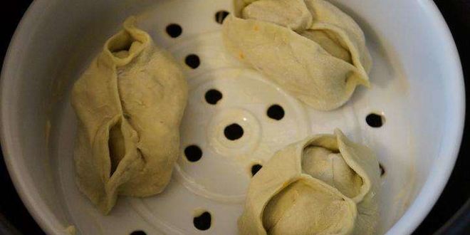 Рецепт мантов с мясом и с тыквой