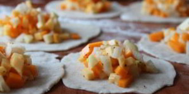 Рецепт мантов с тыквой и картошкой