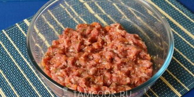 Рецепт мантов с тыквой и мясом