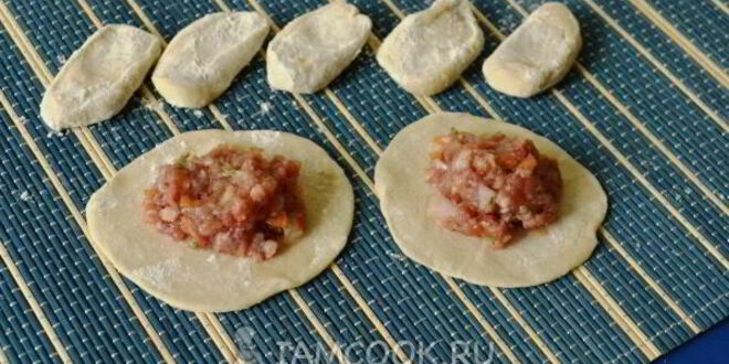 Рецепт мантов с тыквой и мясом