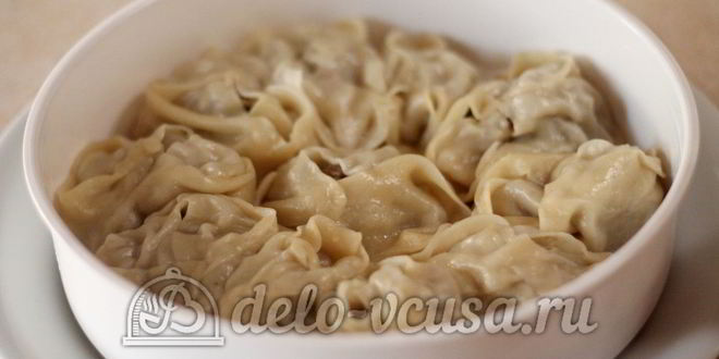 Рецепт мантов в мультиварке