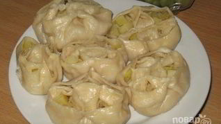 Рецепт Вегетарианских мантов