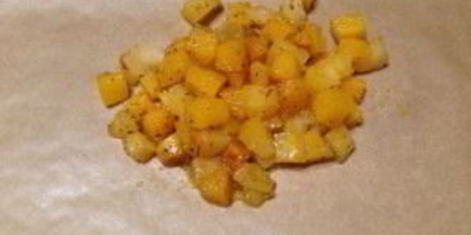 Рецепт мгновенного гарнира из тыквы