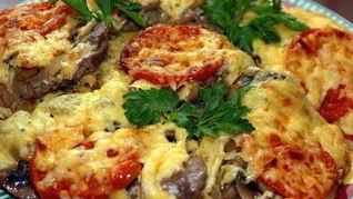 Рецепт Говядины по-французски с картофелем в духовке