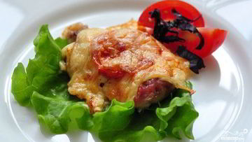 Рецепт Говядины по-французски с помидорами