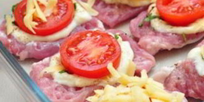 Рецепт говядины по-французски с помидорами