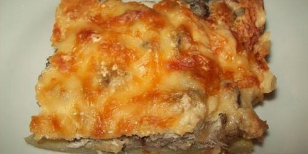 Как приготовить картофель по-французски с грибами под сыром