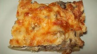 Рецепт Картофеля по-французски с грибами под сыром