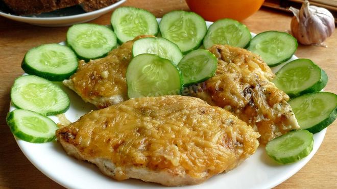 Рецепт Мяса по-французски из курицы