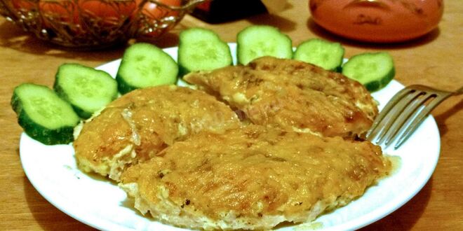 Рецепт мяса по-французски из курицы